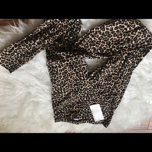 American Apparel Cheetah Print Leggings